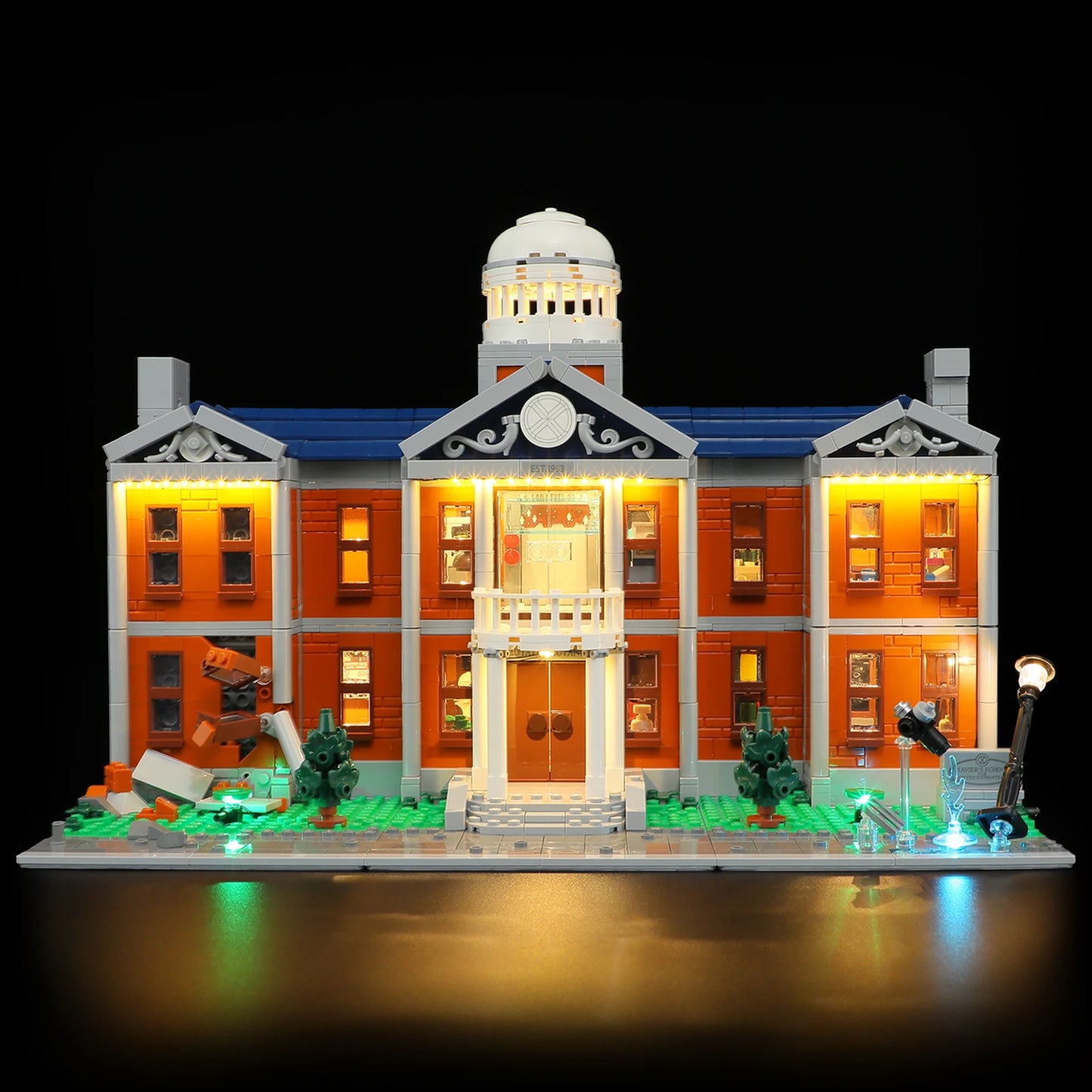 Yearicks compatible with LEGO building block lighting 76294 Xavier Genius Youth School LED decorative lighting