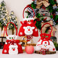 Christmas decoration products, apple bags, creative cartoon Christmas tote bags, elderly snowman gift bags