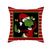 Christmas Pillow Cover Linen Christmas Greentown Cartoon Home Bedroom Pillow Sofa Cushion Cover