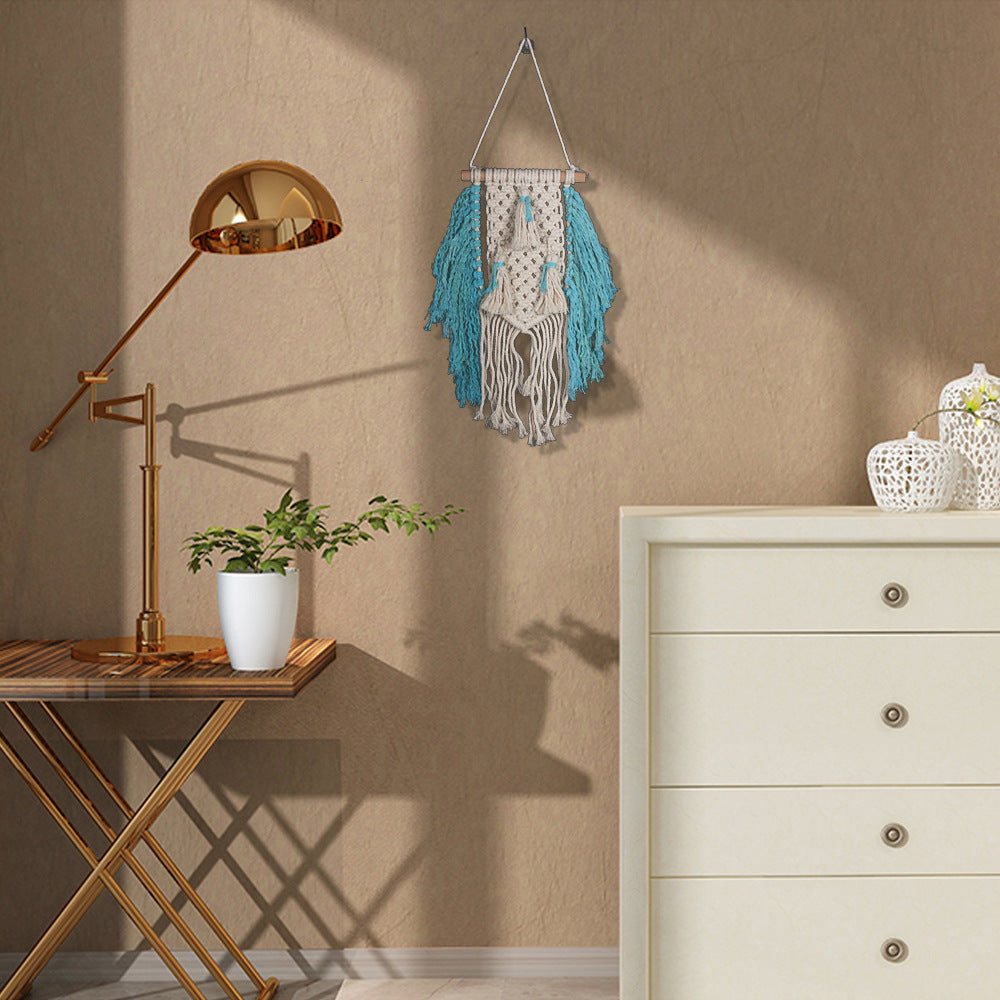 Nordic Home Soft Decoration Pendant Wall Decoration Bohemian Style Woven Tapestry Wall Decoration