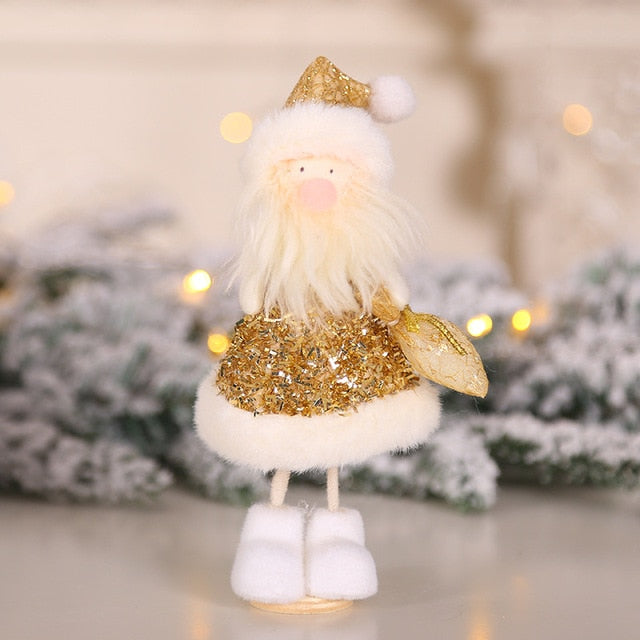 New Year Latest Christmas Angel Dolls Cute Xmas Tree Ornament Noel Deco Christmas Decoration for Home Navidad Kid Gift