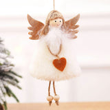 New Year Latest Christmas Angel Dolls Cute Xmas Tree Ornament Noel Deco Christmas Decoration for Home Navidad Kid Gift