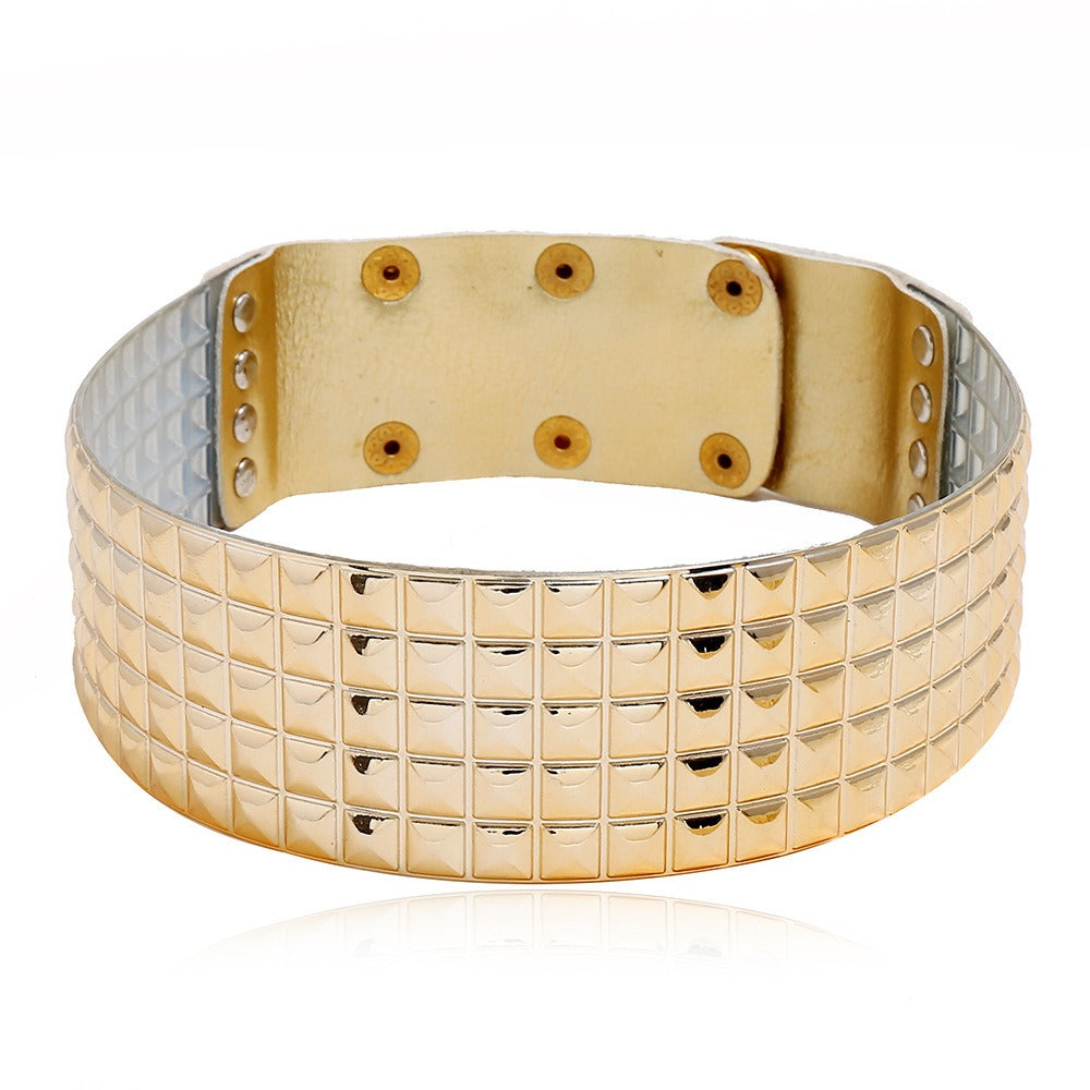 New Products Popular Jewelry Long Neck Ethnic Style Exaggerated Personality Metal Collar