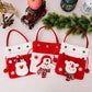 Christmas decoration products, apple bags, creative cartoon Christmas tote bags, elderly snowman gift bags