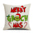 Christmas Pillow Cover Linen Christmas Greentown Cartoon Home Bedroom Pillow Sofa Cushion Cover