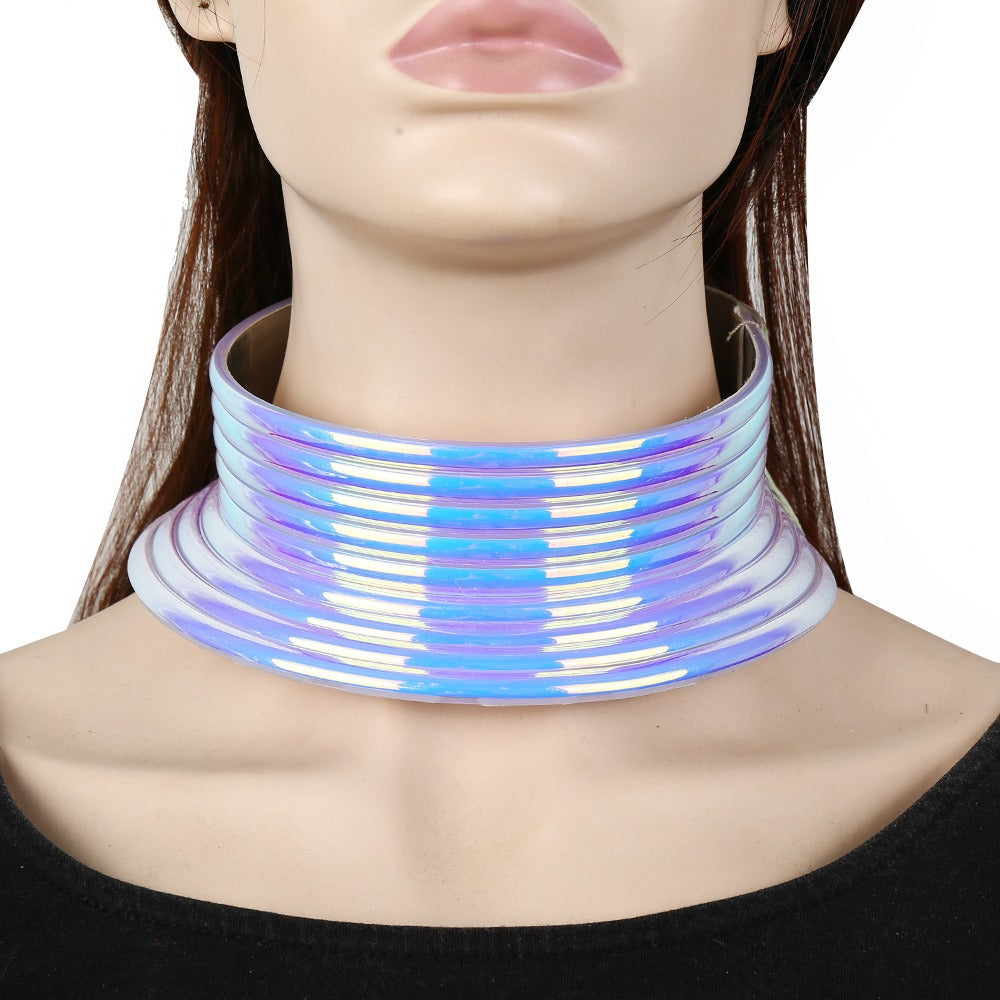 New Products Popular Jewelry Long Neck Ethnic Style Exaggerated Personality Metal Collar