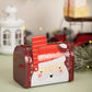 New Christmas decoration products, Christmas mailbox, tin box, gift box, candy box, gift box, ornament