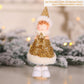 Christmas Angel Doll Merry Christmas Decor for Home Christmas Elf Tree Pendant Xmas Gifts Deco Noel Navidad New Year