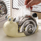 Creative Kitchen Desktop Tissue Box Living Room Cartoon Cute Snail Ceramic Dining Table Tissue Box