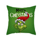 Christmas Pillow Cover Linen Christmas Greentown Cartoon Home Bedroom Pillow Sofa Cushion Cover