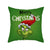 Christmas Pillow Cover Linen Christmas Greentown Cartoon Home Bedroom Pillow Sofa Cushion Cover
